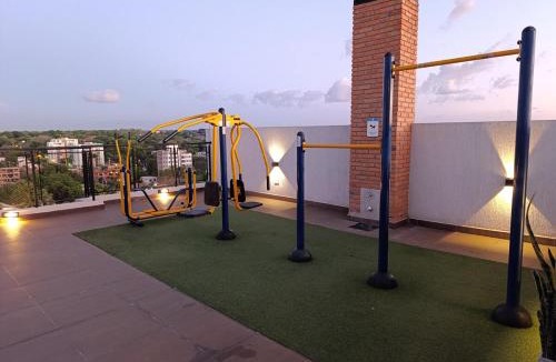 Luque Apartment | Depto con piscina,2 hab cerca aeropuerto