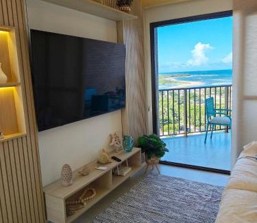 Buraquinho Apartment | Design e Vista Deslumbrante: Flat em Buraquinho