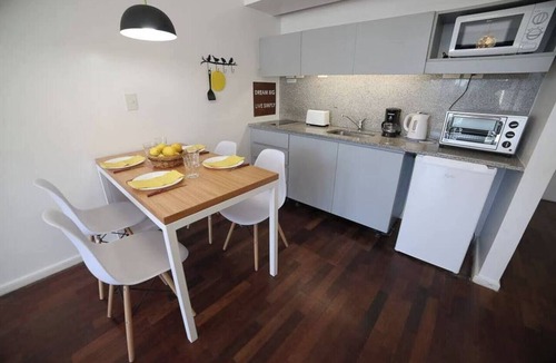 Palermo Apartment | Designer studio in Palermo H with open balcony & pool
