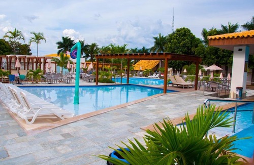 Caldas Novas Apartment | diRoma Resort piscina 24 h com Bar Molhado