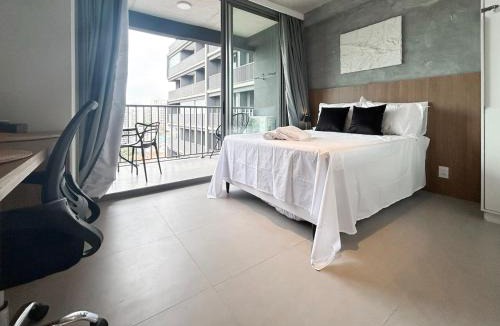 Vila Mariana Apartment | DM815 · Spot Vila Mariana| Design| 4 min Metrô |Academia