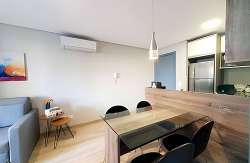 Bigorrilho Apartment | Dois quartos condomínio clube de luxo Sky com vaga