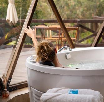 Salesopolis Ski Chalet | Domo de Luxo com Jacuzzi e Vista Panorâmica