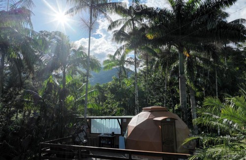 Paraty Cabin | Domo João de Barro -Deluxe- com banheira dupla de Hidromassagem