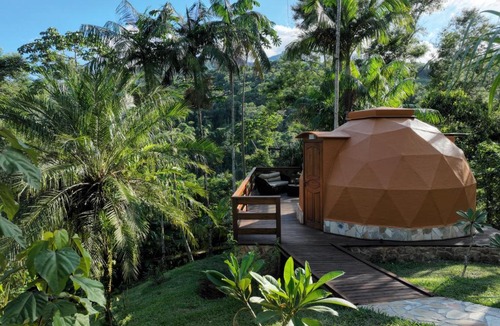 Paraty Cabin | Domo João de Barro -Deluxe- com banheira dupla de Hidromassagem