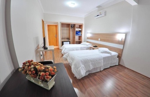 Centro Hotel | Downtown Passo Fundo Retreat Near Bella Citta Shopping + Breakfast