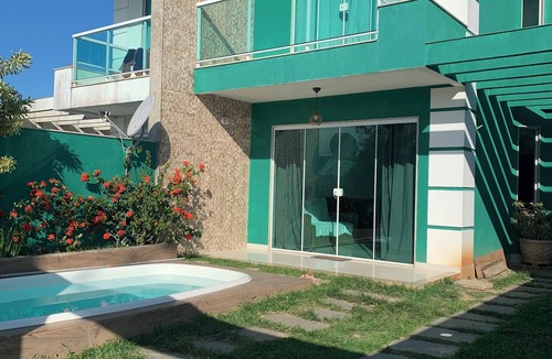 Foguete House | Duplex C/piscina, Área Gourmet e Vista Para o mar