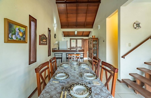 Sambaqui Apartment | Duplex House w/Beautiful View 80m Beach Rrf2562