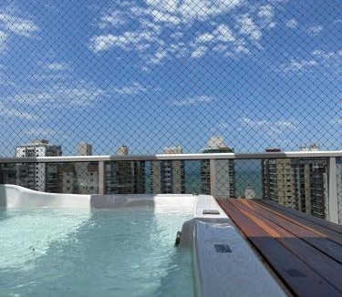 Praia de Itaparica Apartment | Duplex Penthouse with Jacuzzi and Private BBQ