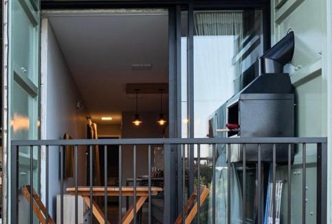 Guarda do Embau Apartment | Eco Green Container- Guarda do Embaú SC