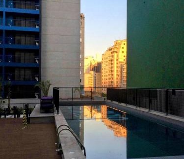 Bela Vista Apartment | Ed Brasil apto Resort com garagem, AC no 17 andar