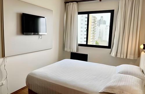Centro Apartment | ENB1093 Ótimo Flat no Centro de SBC para até 4 pp