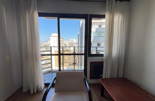 Centro Apartment | ENB1098 - Centro de SBC, com AC em um Flat hotel para até 3 pp