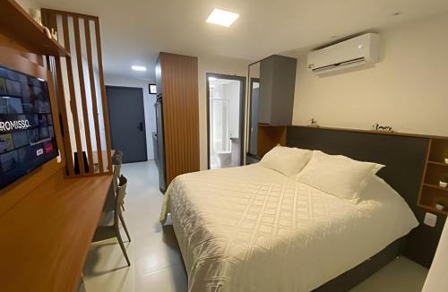 Jardim Oceania House | Espetacular Flat Storey Luxor no Bessa
