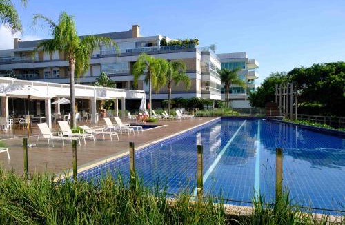 Campeche Norte Apartment | Essence Life Residence com Vista Mar, apartamento completo com 2 quartos em Condomínio Clube a 100 metros da Praia do Campeche, Florianópolis
