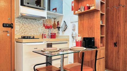 Guara Apartment | Estúdio com Piscina, Sauna e Academia
