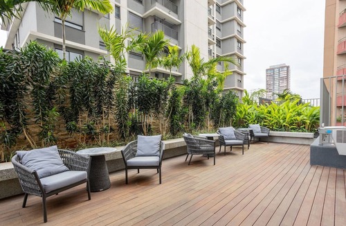 Campo Belo Apartment | Estúdio em SP perto do metrô | GBA908
