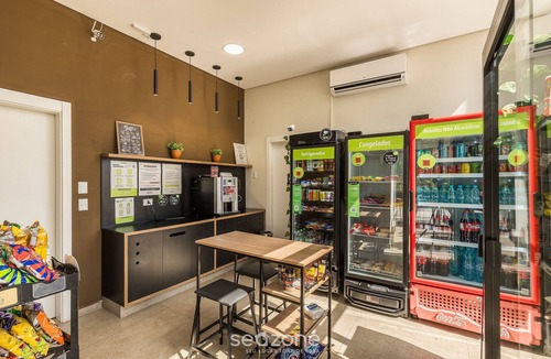 Mossungue Apartment | Estúdio Moderno com Churrasqueira e Garagem ECO1110