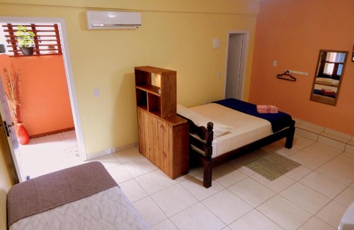 Ingleses Centro Apartment | Estúdio6 - cozinha - garagem - ar - 250 m do mar