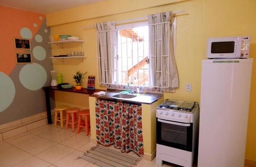 Ingleses Centro Apartment | Estúdio6 - cozinha - garagem - ar - 250 m do mar