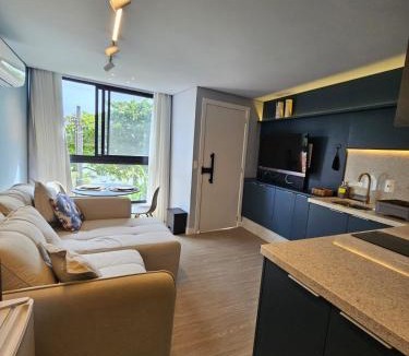 Sambaqui Apartment | Estúdio Blue - Beach and Home Office