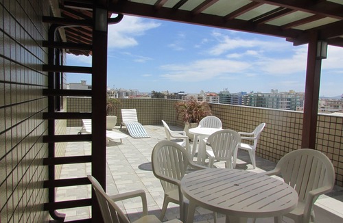 Vila Nova Apartment | Excellent 4 bedroom penthouse - Quadra da Praia Forte. - 2 suites, 2 vacancies