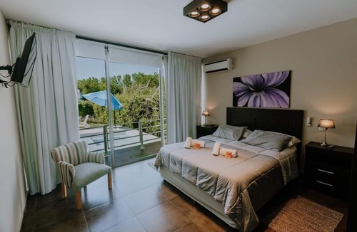 Rincon del Atuel Ski Chalet | Exclusive Mountain Chalet in Atuel Canyon with Swimming Pool, Jacuzzi and Waterfall