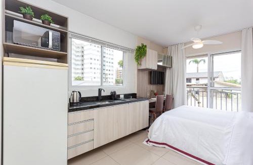 Portao Apartment | Executivo próximo ao Shopping Palladium e Cidade Industrial - CITY STÚDIO