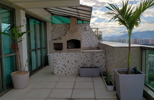 Barra da Tijuca Apartment | FANTASTIC DUPLEX COVERAGE IN PRAIA DA BARRA