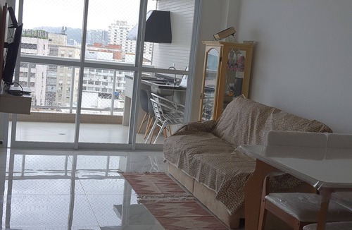Boqueirao Apartment | Fascinating sea view, just a few steps from Boqueirão beach.