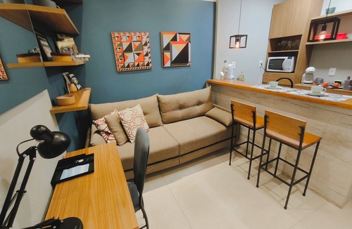 Flamengo Hotel | Flamengo: Studio completo, perto do metro