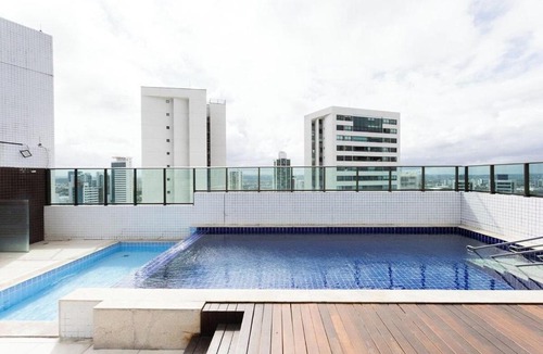 Boa Viagem Apartment | Flat 1 quarto no Beach Class Santa Maria por Yolo