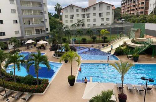 Pousada do Rio Quente Apartment | Flat 123 - Veredas - 300 metros Hot Park - Vista Piscina