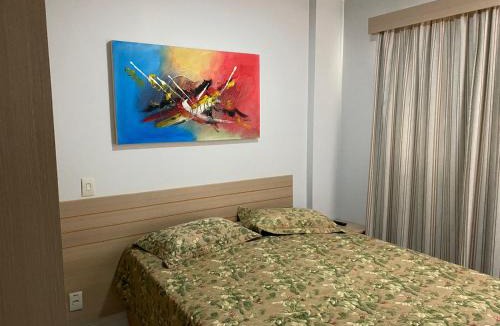 Pousada do Rio Quente Apartment | Flat 405 - Condomínio Veredas do Rio Quente - Diferenciado com ar na sala e no quarto