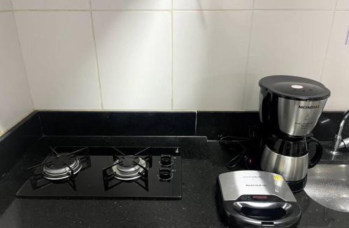 Pousada do Rio Quente Apartment | Flat 625 - Diferenciado com Ar no quarto e na sala
