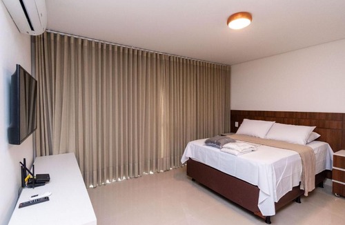 Setor Bueno Apartment | Flat acolhedor no Setor Bueno - Edifício The Expression - WI-fi - Garagem - TH1606
