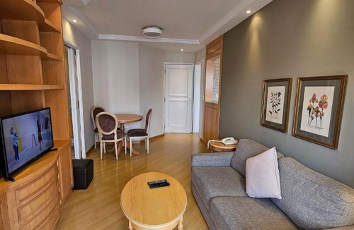 Indianopolis Apartment | Flat Apart-hotel quarto suite Perto Metro/Moema