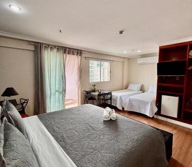 Barra da Tijuca Hotel | Flat Barra Residence-4 pessoas-Fa1204-3