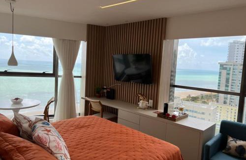 Pina Apartment | Flat Beira Mar Boa Viagem- Beach Class Internacional-Família
