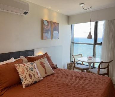 Pina Apartment | Flat Beira Mar Boa Viagem- Beach Class Internacional-Família
