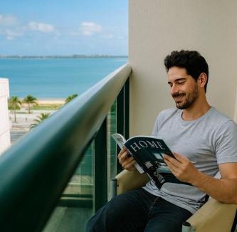 Vitoria Apartment | Flat Blue Praia de Camburi