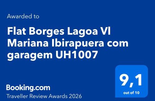 Vila Clementino Hotel | Flat Borges Lagoa Vl Mariana Ibirapuera com garagem UH1007