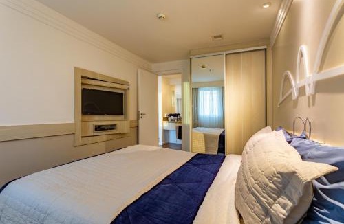 Setor Hoteleiro Norte Apartment | Flat Brasília 50m2 com varanda