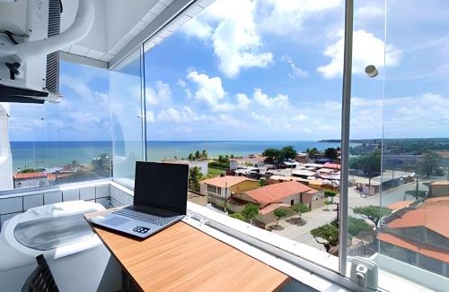 Sao Jose da Coroa Grande Apartment | Flat com Piscina Perto de Maragogi, Vista para o Mar