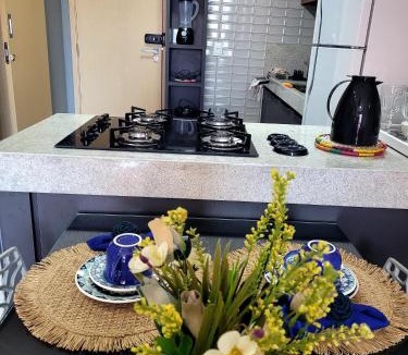 Cabo Branco Apartment | Flat com dois quartos na praia do Cabo Branco - climatizado e completo