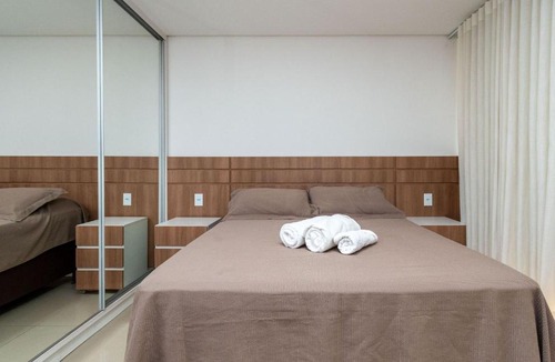 Setor Bueno Apartment | Flat com linda Piscina no Setor Bueno - TH605