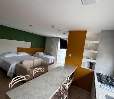 Mucuri Apartment | Flat com vista mar