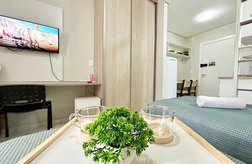 Ribeirao Preto Apartment | Flat com Wifi, Pisicina e Estacionamento