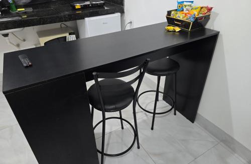 Aparecida de Goiania Apartment | Flat completo 15 com ar condicionado e colchão confortável