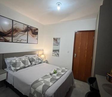 Fabricas Apartment | Flat completo e aconchegante no Dom Bosco SJDR